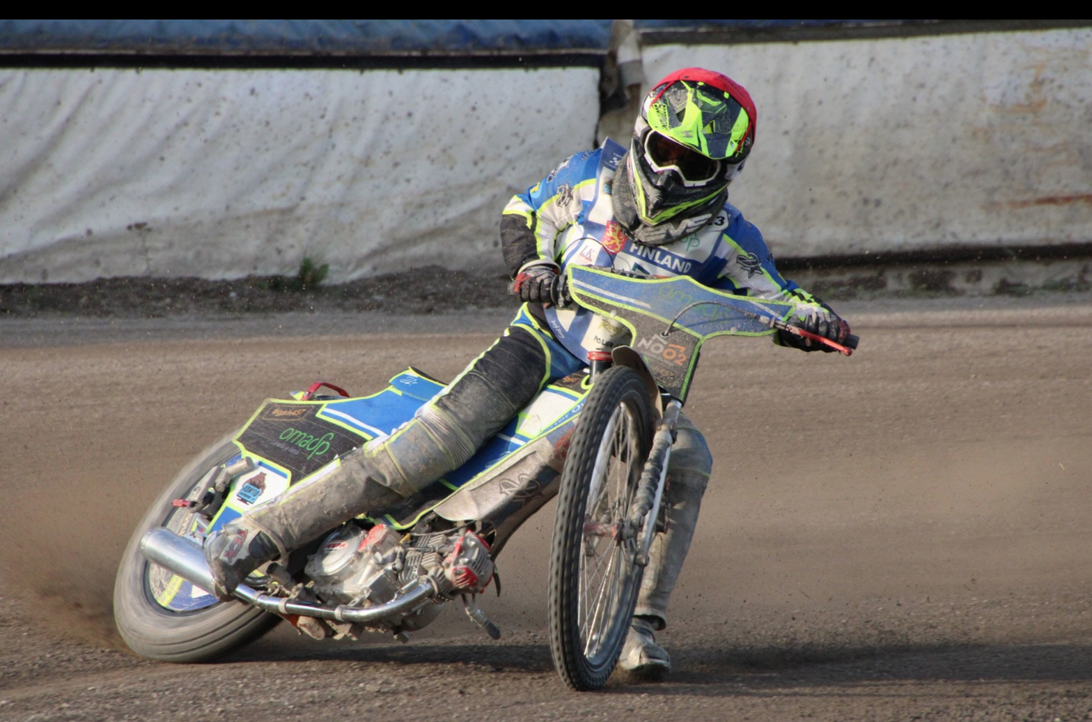 Suomalainen Otto Raak Speedway 125cc Eestin mestariksi