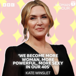 Kate Winslet ikääntymisestä: "Meistä tulee entistä naisellisimpia, entistä voimakkaampia ja entistä seksikkäämpiä"